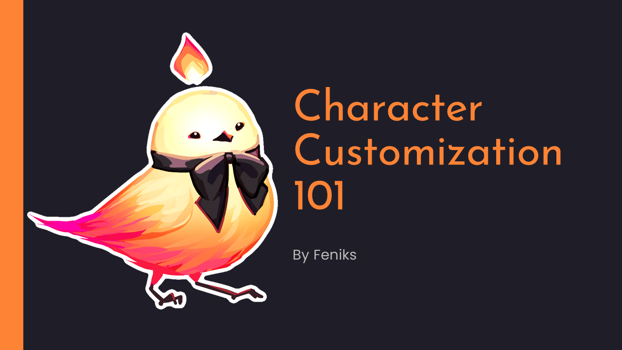 Read more about the article Character Customization 101 Talk