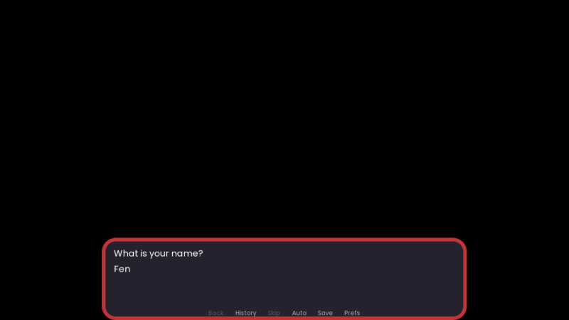 Ren'Py Screen Language Basics - Frames - Feniks Development